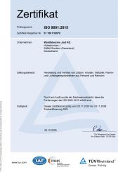 Zertifikat 2025 Deutsch