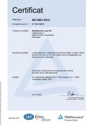 Zertifikat 2025 France